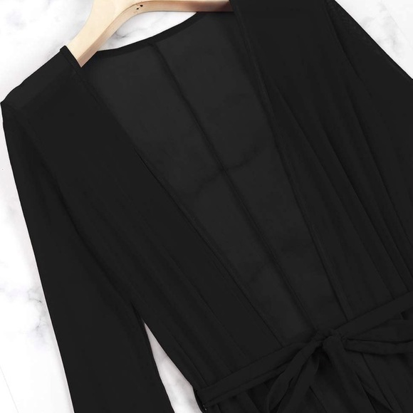 Long sleeve, Wiley, Maxi, bathing suit cover-up - Picture 4 of 5